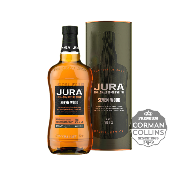 Picture of ISLE OF JURA 70 CL 42° SEVEN WOODS