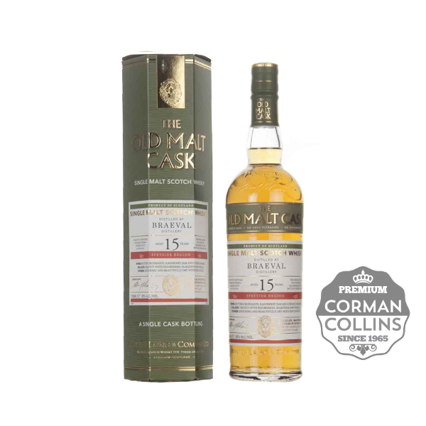 Image de BRAEVAL 70 CL 50° 2001 OLD MALT CASK