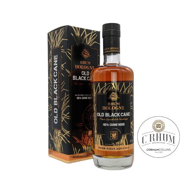 Picture of RHUM BOLOGNE OLD BLACK CANE + ETUI 70CL - 45°