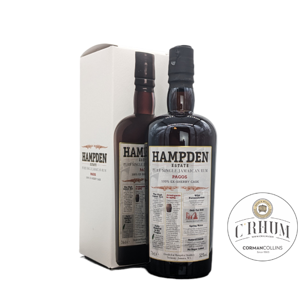 Picture of HAMPDEN PAGOS EX SHERRY CASK 70CL 52°
