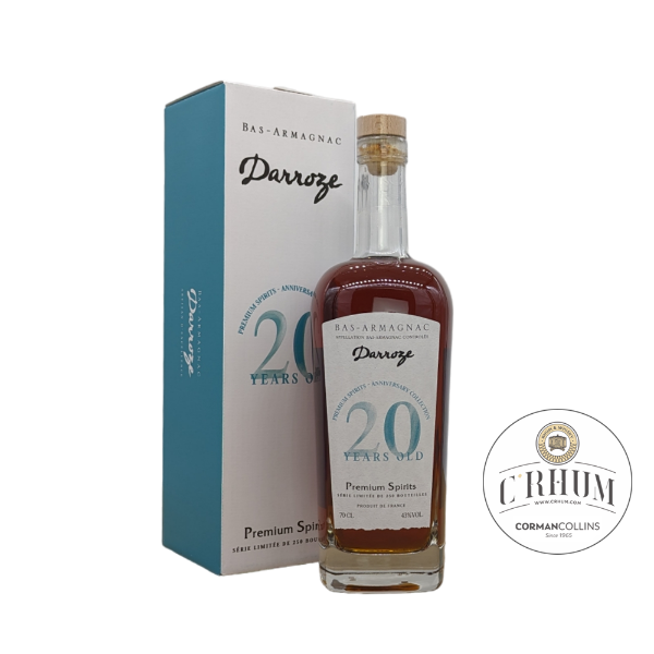 Image de DARROZE PREMIUM SPIRITS 20ANS 70CL 43°