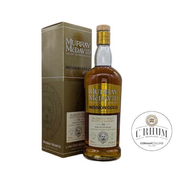 Image de MURRAY MC DAVID MALTS OF ISLAY OLOROSSO 34Y 41.1°