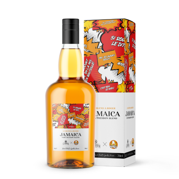 Image de JAMAICA VERYTRESBON CRHUM X BLEND A ROGER 70CL 54.3° 70CL