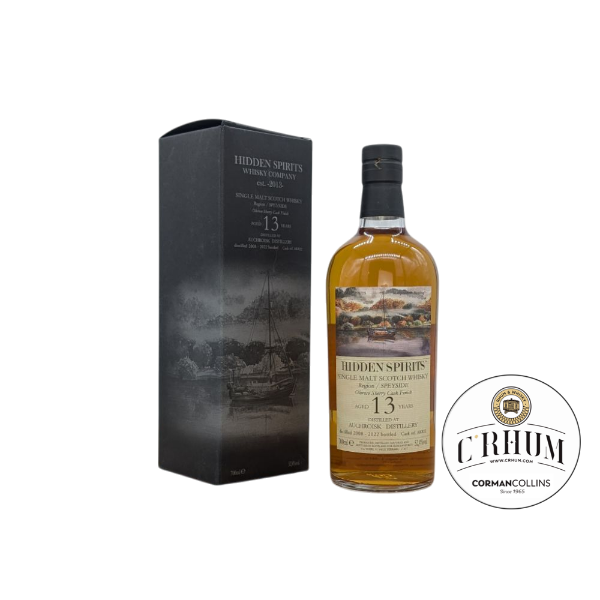 Image de AUCHROISK 70 CL 52.4° 13 YO 2008/2022 HIDDEN SPIRITS