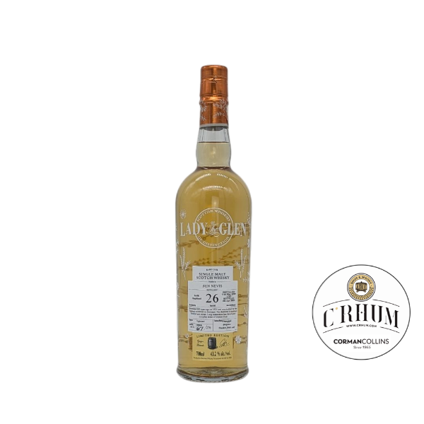 Image de LADY OF THE GLEN BEN NEVIS 26Y REFILL BOURBON 70CL 43.2°