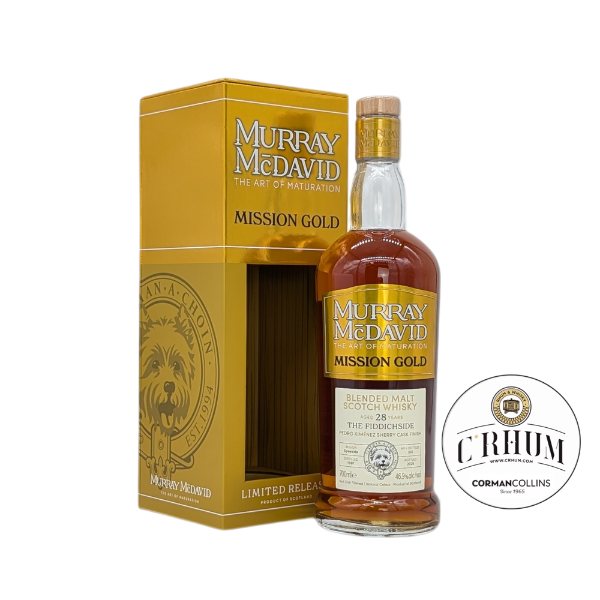 Image de MMcD MISSION GOLD FIDDICHSIDE (GLENFIDDICH) 28Y 46.9° PX FINISH 70CL