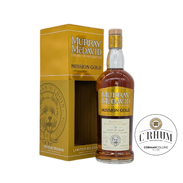 Image de MMcD MISSION GOLD CULT OF ISLAY 35Y 43.9° PORTO FINISH 70CL