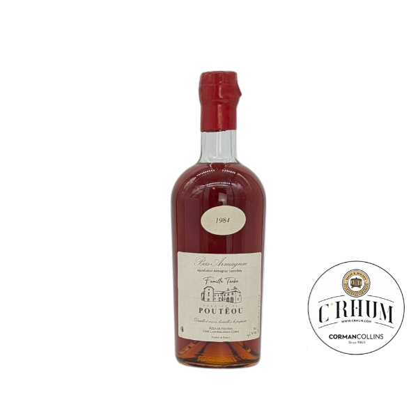 Image de DOMAINE DE POUTEOU BAS ARMAGNAC 1984 70CL 46°
