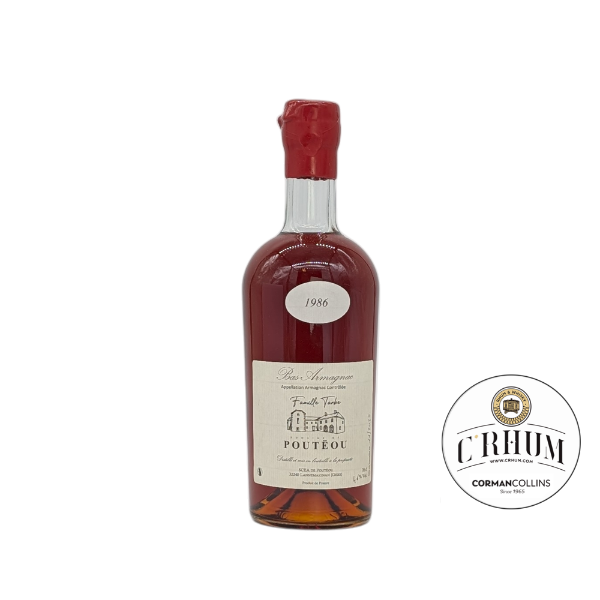 Image de DOMAINE DE POUTEOU BAS ARMAGNAC 1986 70CL 46.°